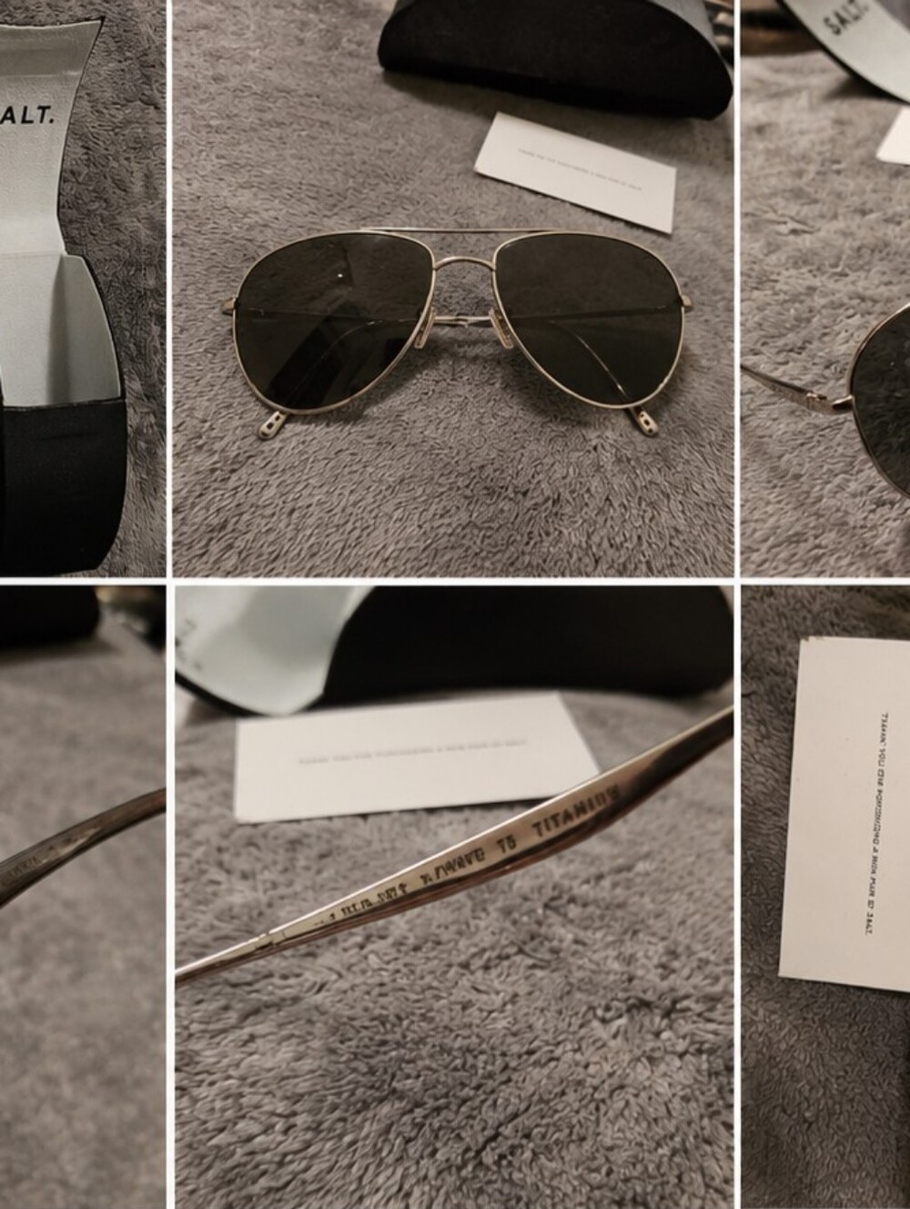 SALT Aviators - Silver Unisex